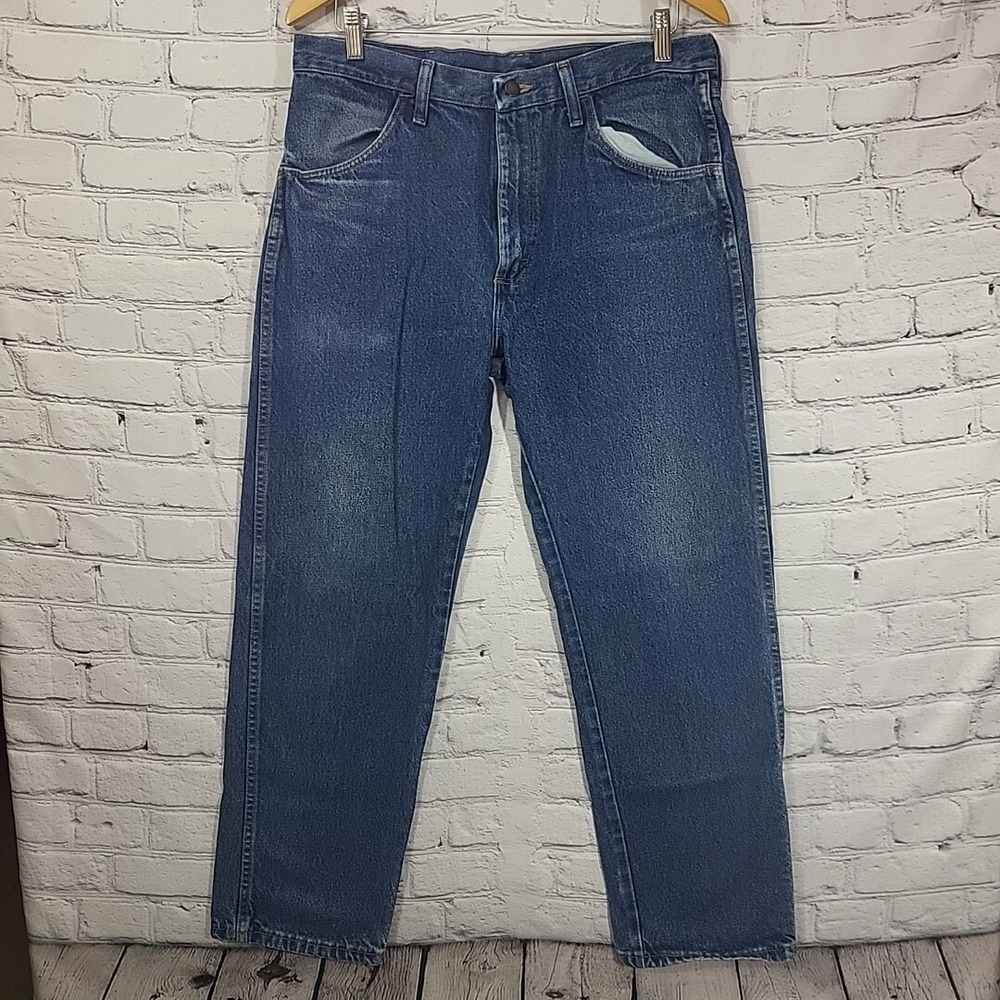 Vintage Rustler Jeans Western Wear Mens 34X30 100% Cotton